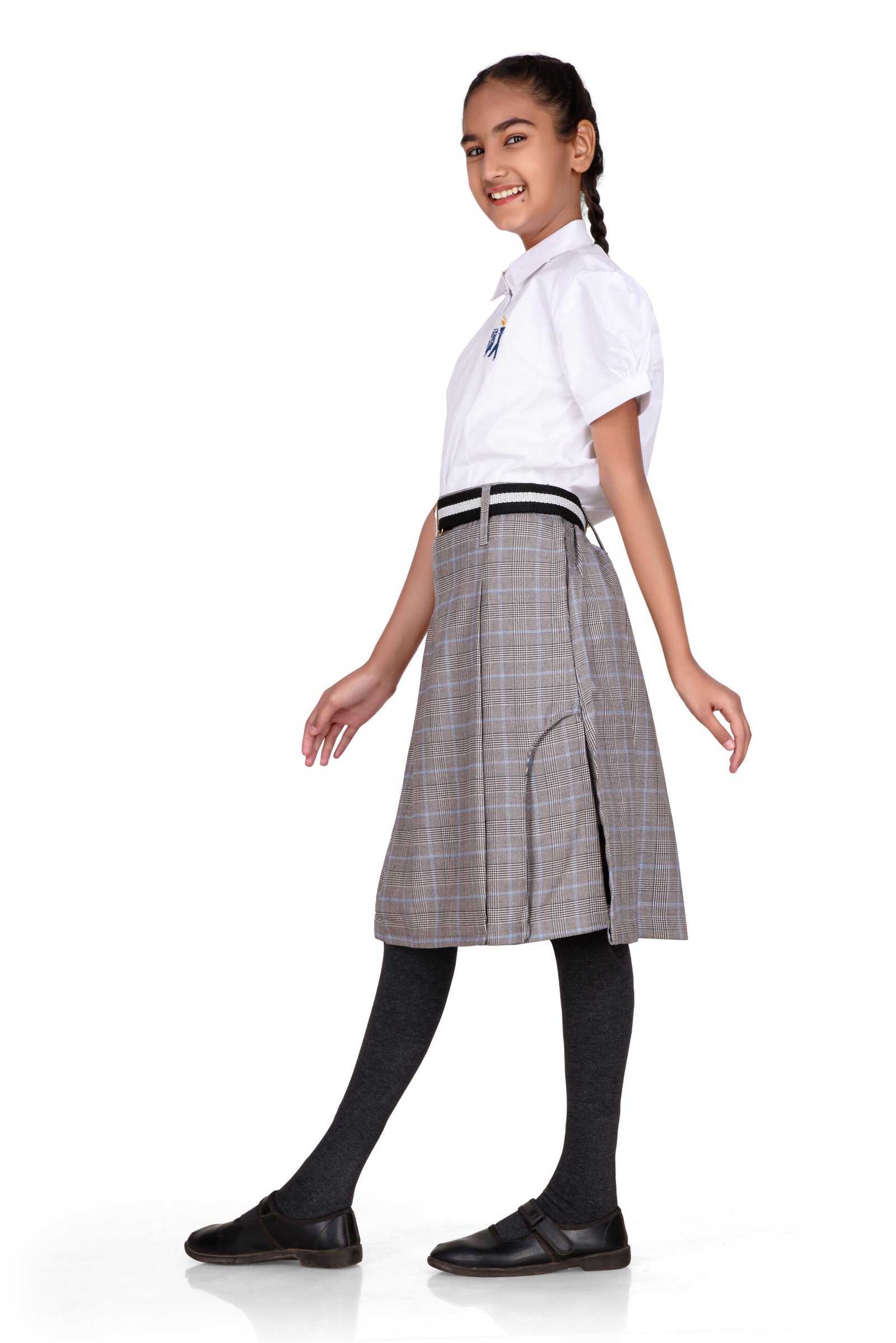 Arihant Uniform APT Denim Skirt Buy Online Ahmedabad Gujarat India(3)