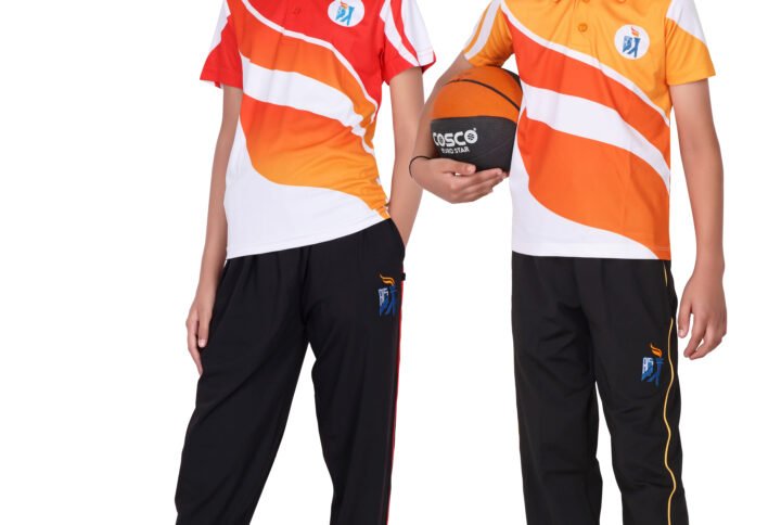 Arihant Uniform Apollo International School Tragad Girl boy Red Sports Track Pant Buy Online Ahmedabad Gujarat India (1)