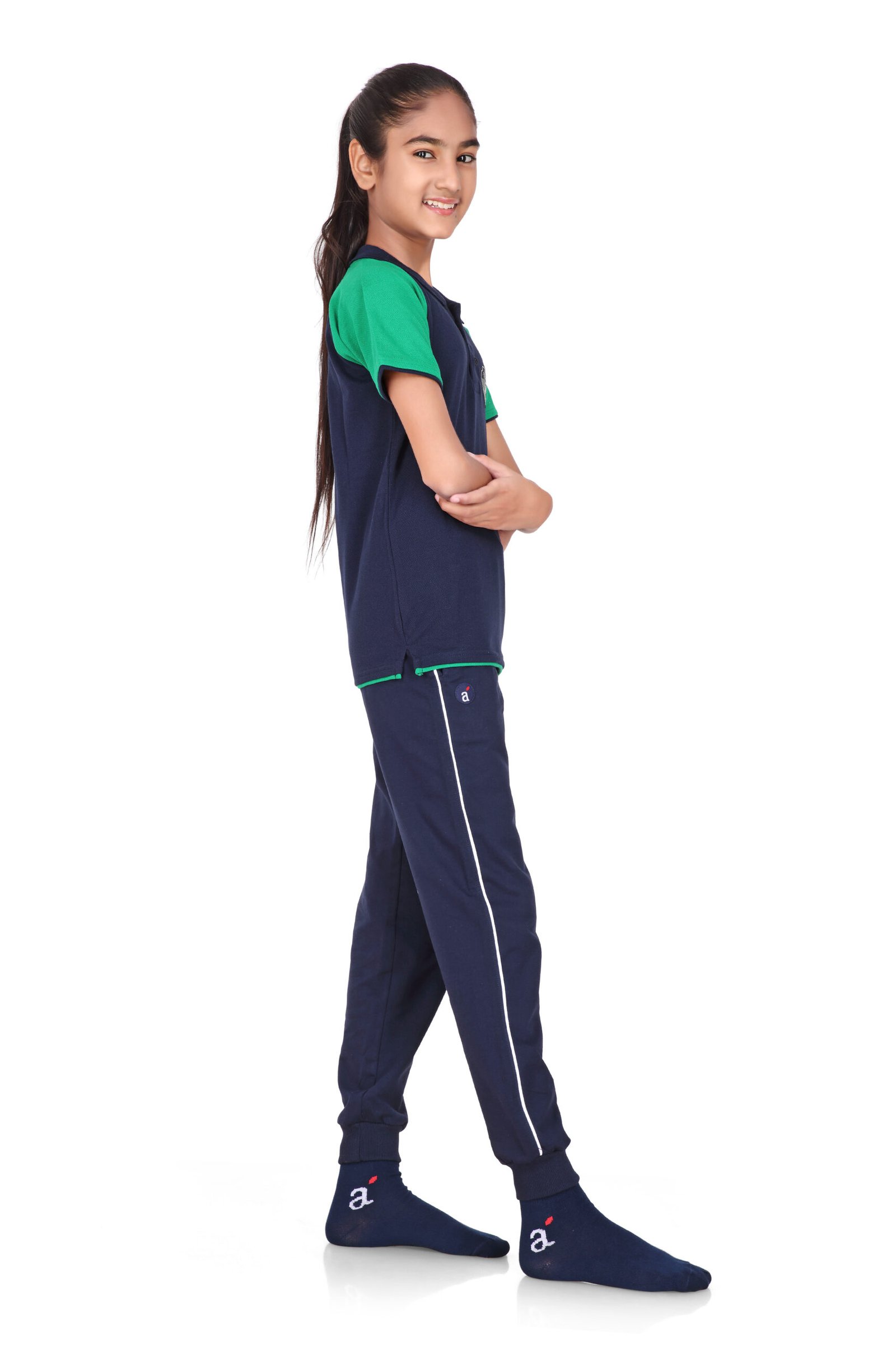 Arihant Uniform Apple Global School Girl boy Sports Track Pant Buy Online Ahmedabad Gujarat India (2)