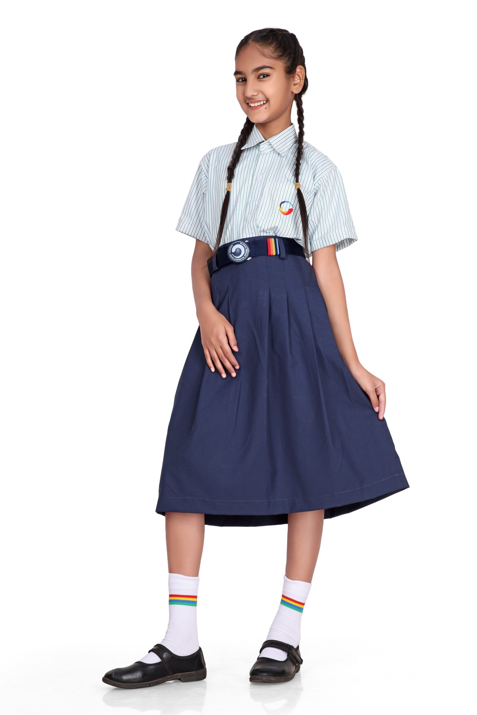 Arihant Uniform Global International Skirt Buy Online Ahmedabad Gujarat India (2)