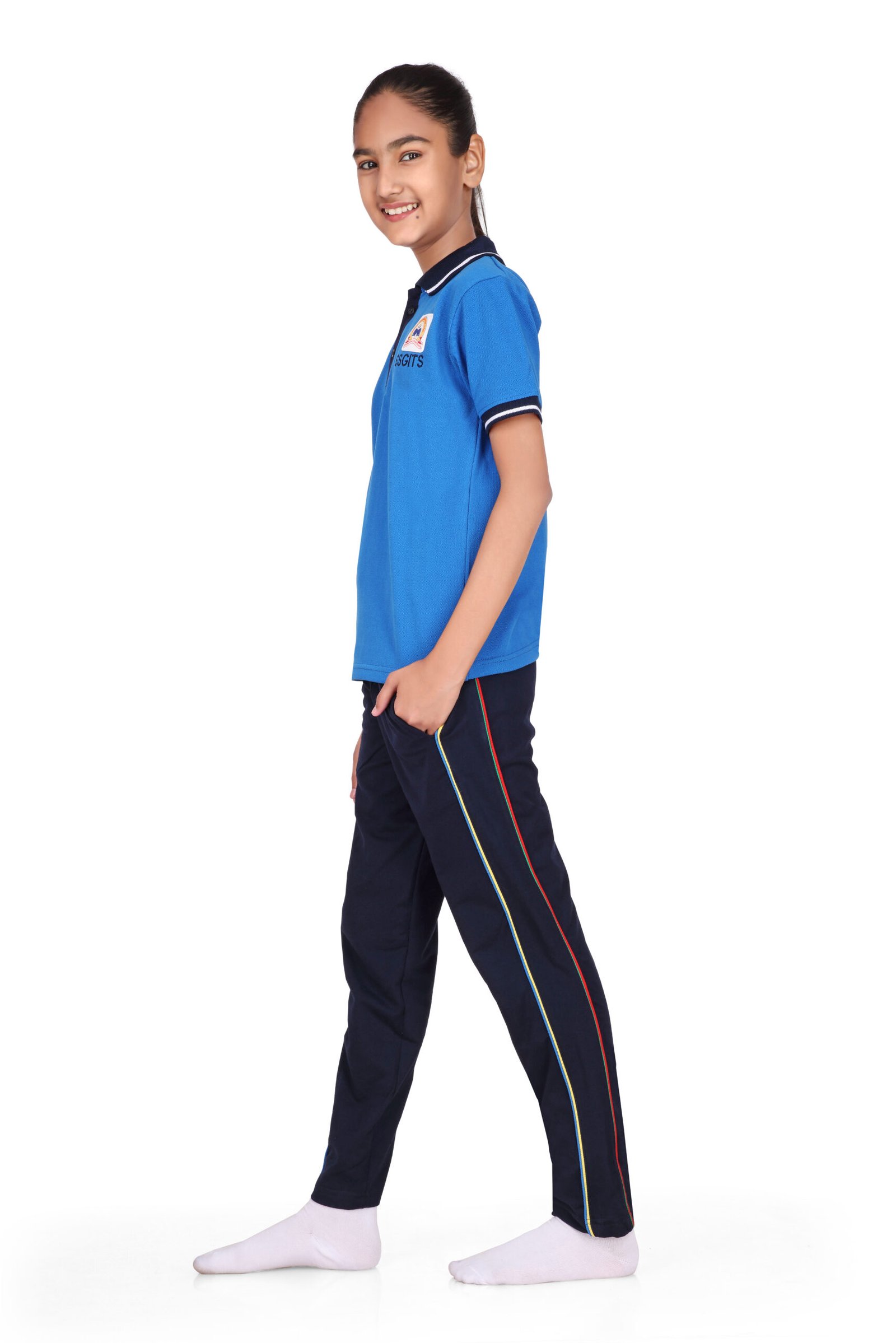 Arihant Uniforms Shree Swaminarayan Gadi School-SGS Girl boy Sports Track Pant Buy Online Ahmedabad Gujarat India
